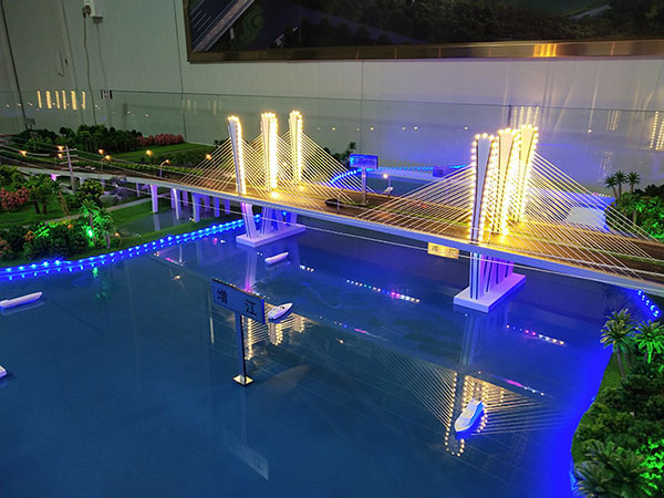 交通橋梁沙盤模型制作