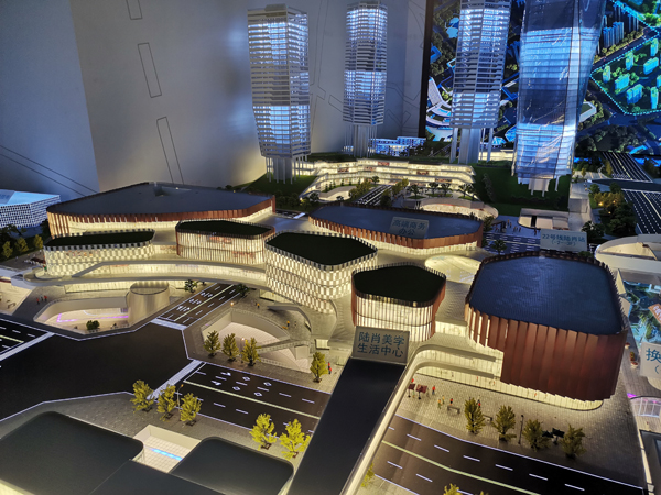 建筑模型燈光設(shè)計,增強(qiáng)模型的真實感