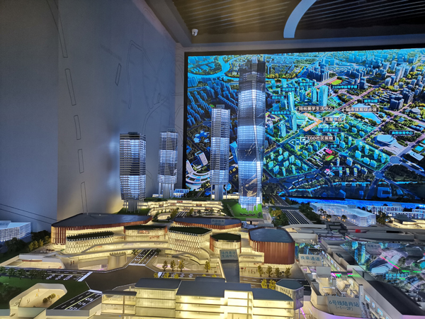 沙盤模型制作體現(xiàn)空間藝術(shù)感